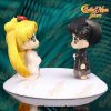 2pcsset sailor moon wedding dress pvc figure 879 - Sailor Moon Gifts