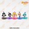 5pcslot sailor moon chibi christmas mercury doll pvc figure 115 - Sailor Moon Gifts