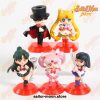 5pcsset sailor moon chibi pvc figures toys 981 - Sailor Moon Gifts