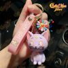 cute sailor moon luna kitty keychain 227 - Sailor Moon Gifts