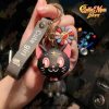 cute sailor moon luna kitty keychain black 612 - Sailor Moon Gifts