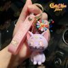cute sailor moon luna kitty keychain blue 493 - Sailor Moon Gifts