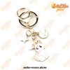 sailor moon luna cat trinket keychain white 616 - Sailor Moon Gifts