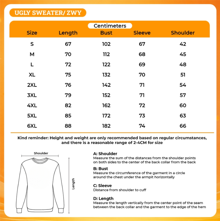 3D UGLY SWEATER - Sailor Moon Gifts