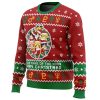 Christmas Sailor Guardians Sailor Moon men sweatshirt SIDE FRONT mockup - Sailor Moon Gifts